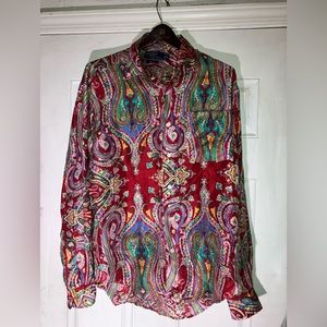 Ralph Lauren Paisley Shitt
